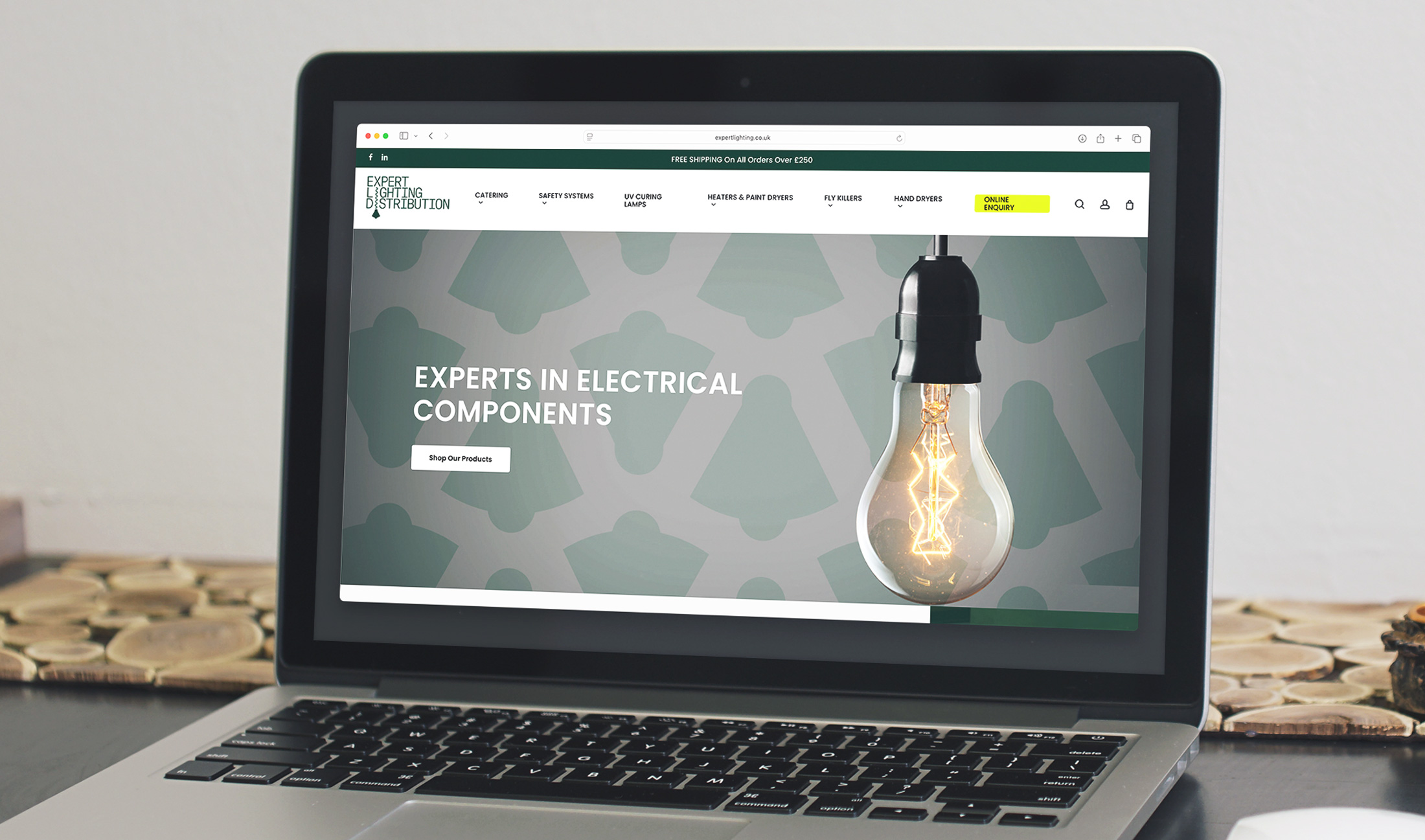 Expert Lighting Website