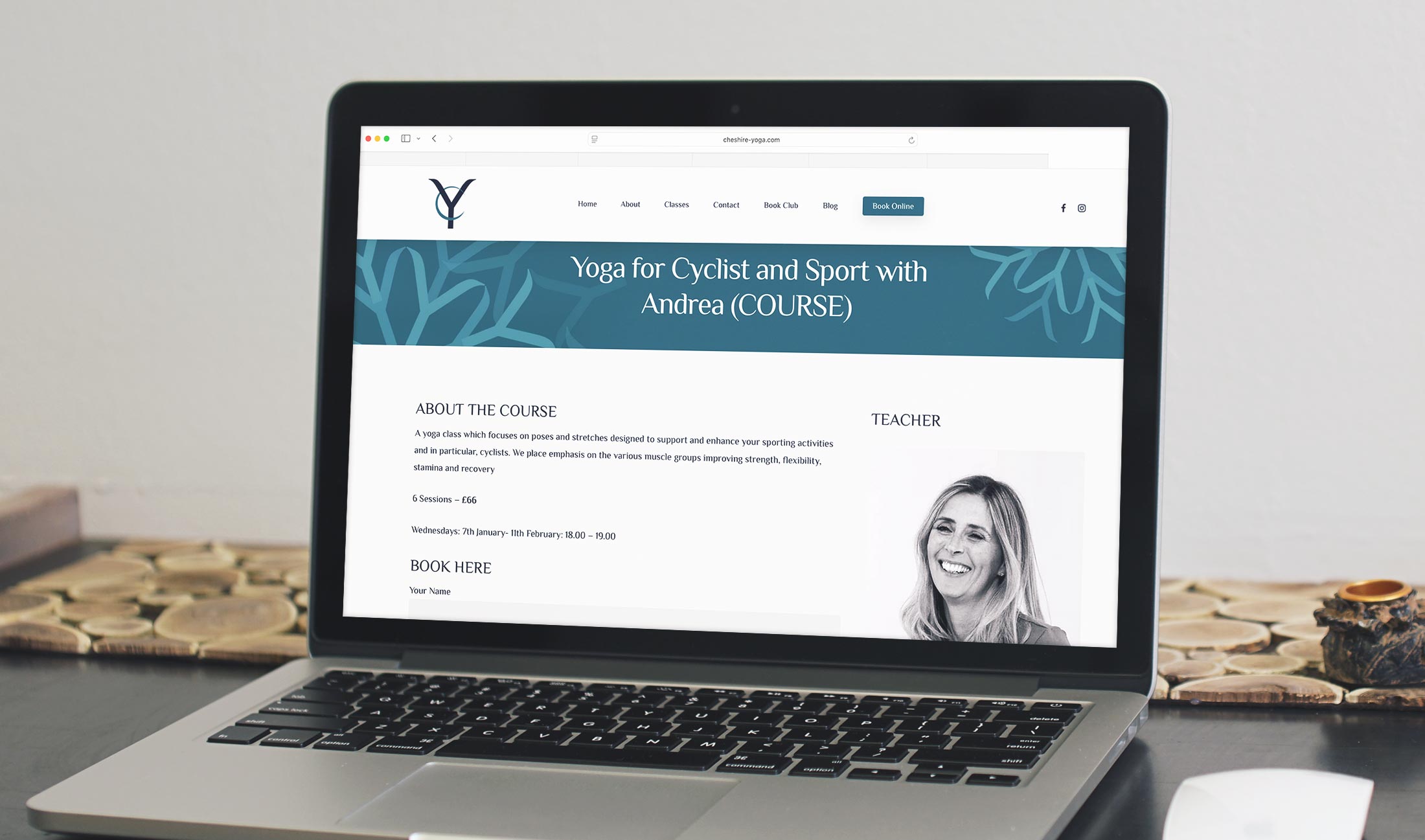 Cheshire Yoga Website